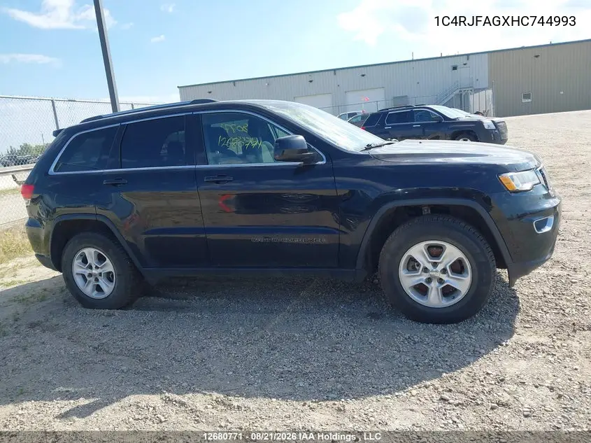 2017 JEEP GRAND CHEROKEE VIN 1C4RJFAGXHC744993 — фото 13
