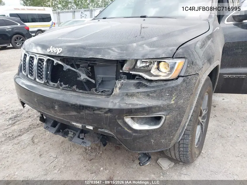 2017 JEEP GRAND CHEROKEE VIN 1C4RJFBG8HC716995 — фото 6