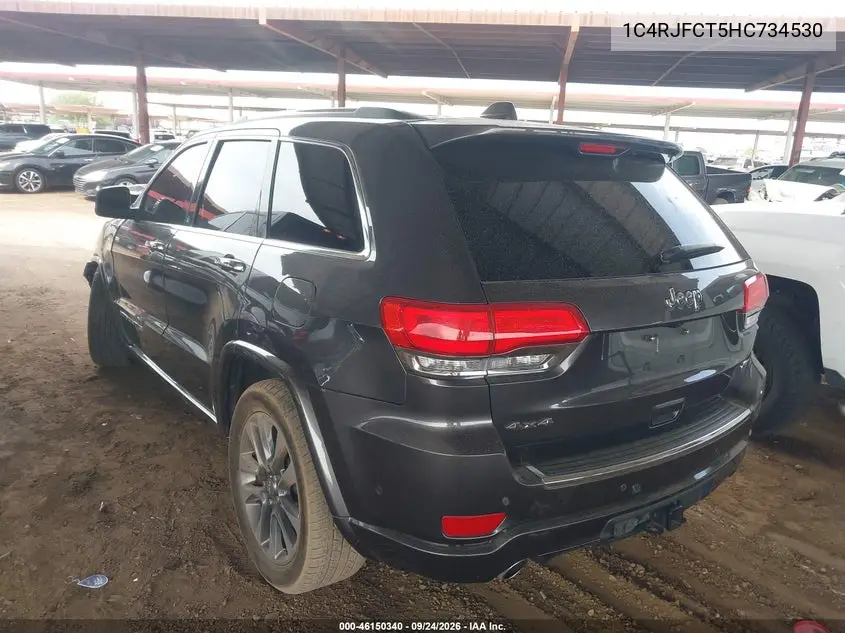 2017 JEEP GRAND CHEROKEE VIN 1C4RJFCT5HC734530 — фото 3