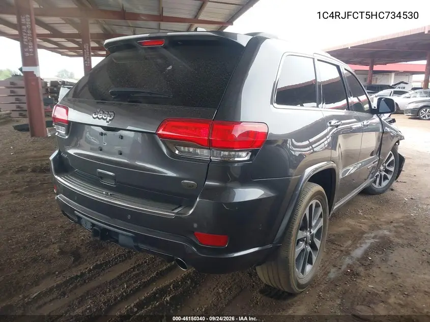 2017 JEEP GRAND CHEROKEE VIN 1C4RJFCT5HC734530 — фото 4