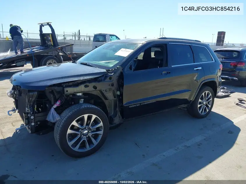 2017 JEEP GRAND CHEROKEE VIN 1C4RJFCG3HC854216 — фото 2