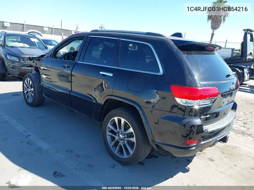 2017 JEEP GRAND CHEROKEE VIN 1C4RJFCG3HC854216 — фото 3