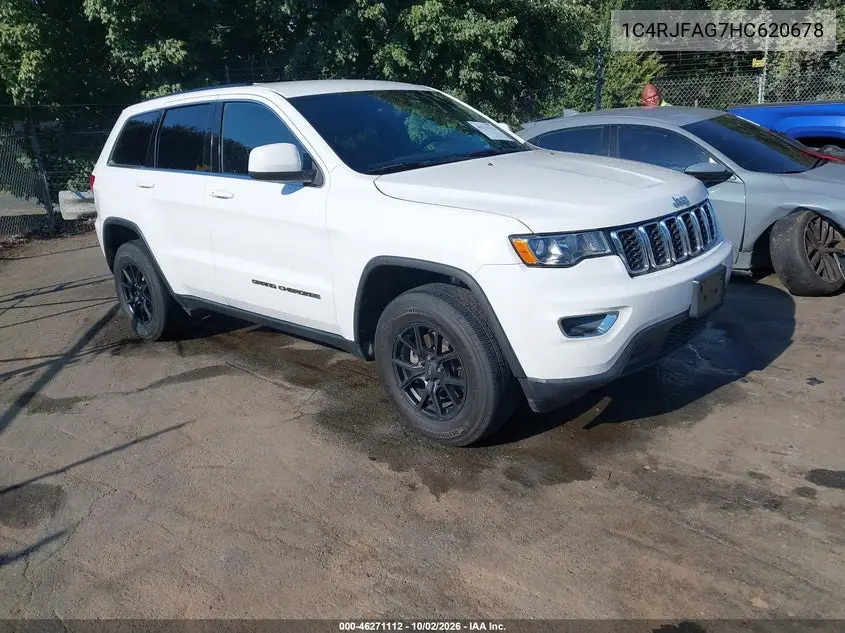 JEEP GRAND CHEROKEE 2017, VIN 1C4RJFAG7HC620678