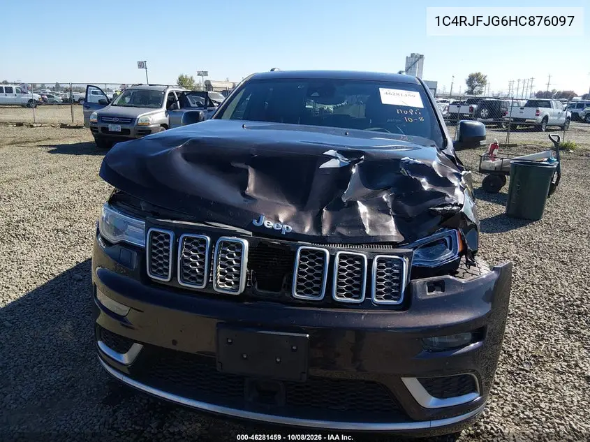 2017 JEEP GRAND CHEROKEE VIN 1C4RJFJG6HC876097 — фото 13