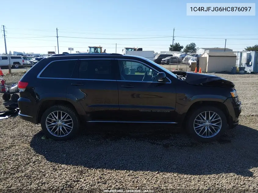 2017 JEEP GRAND CHEROKEE VIN 1C4RJFJG6HC876097 — фото 14