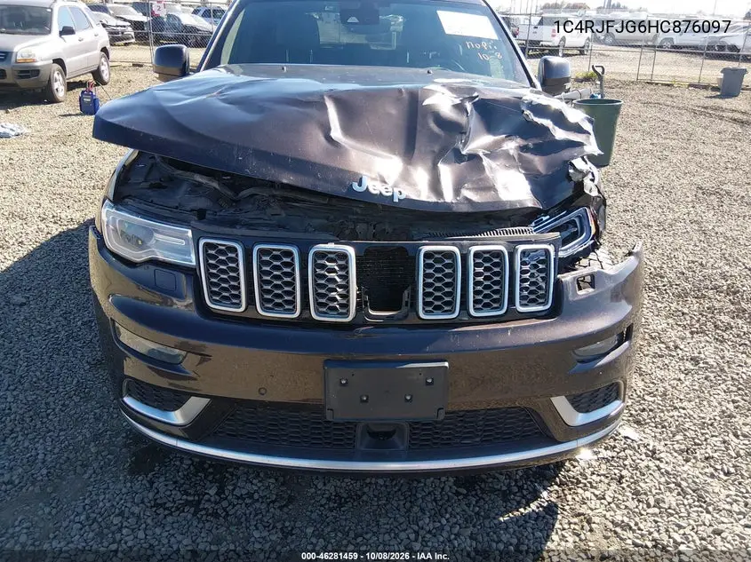 2017 JEEP GRAND CHEROKEE VIN 1C4RJFJG6HC876097 — фото 6