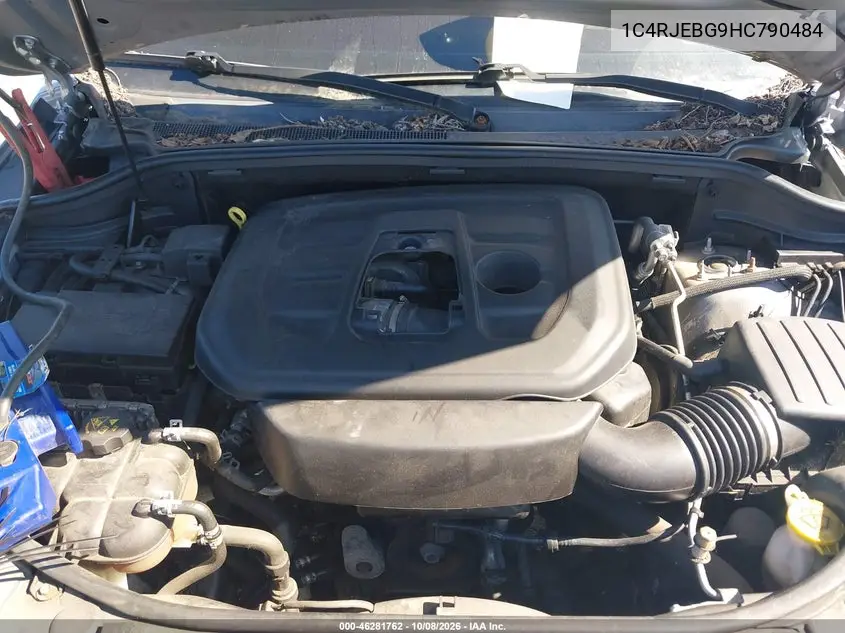 2017 JEEP GRAND CHEROKEE VIN 1C4RJEBG9HC790484 — фото 10