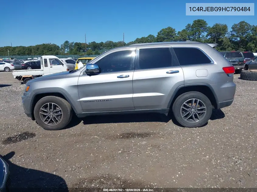 2017 JEEP GRAND CHEROKEE VIN 1C4RJEBG9HC790484 — фото 13