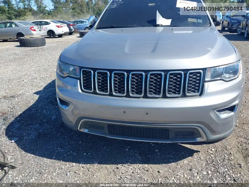 2017 JEEP GRAND CHEROKEE VIN 1C4RJEBG9HC790484 — фото 6
