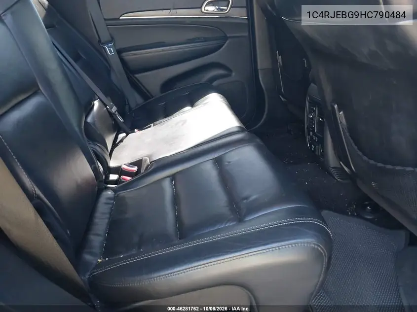 2017 JEEP GRAND CHEROKEE VIN 1C4RJEBG9HC790484 — фото 8
