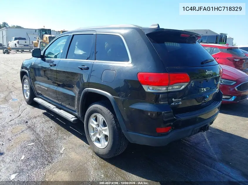 2017 JEEP GRAND CHEROKEE VIN 1C4RJFAG1HC718329 — фото 3
