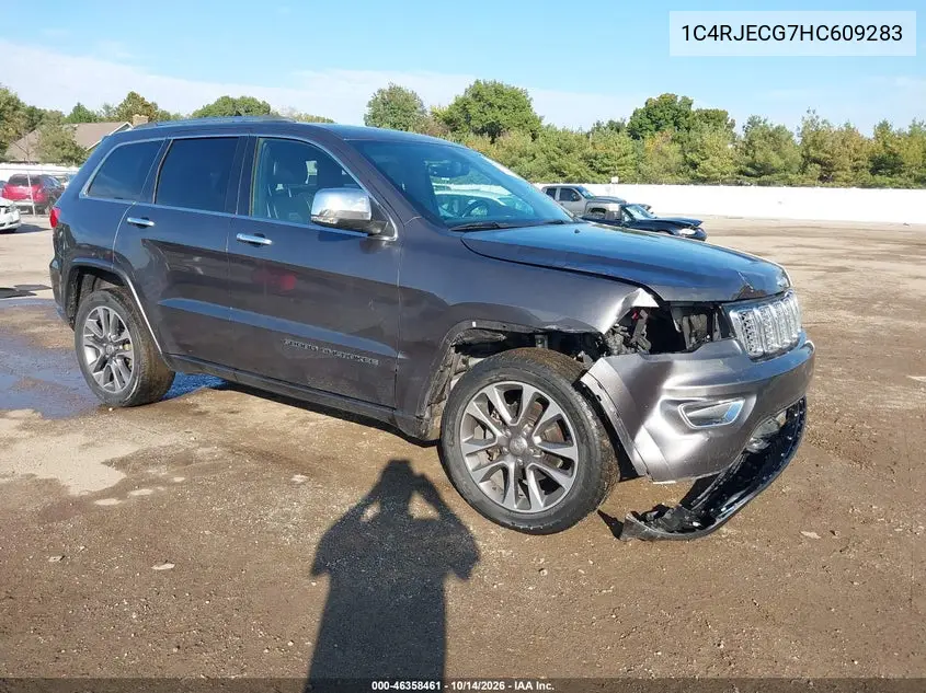 JEEP GRAND CHEROKEE 2017, VIN 1C4RJECG7HC609283