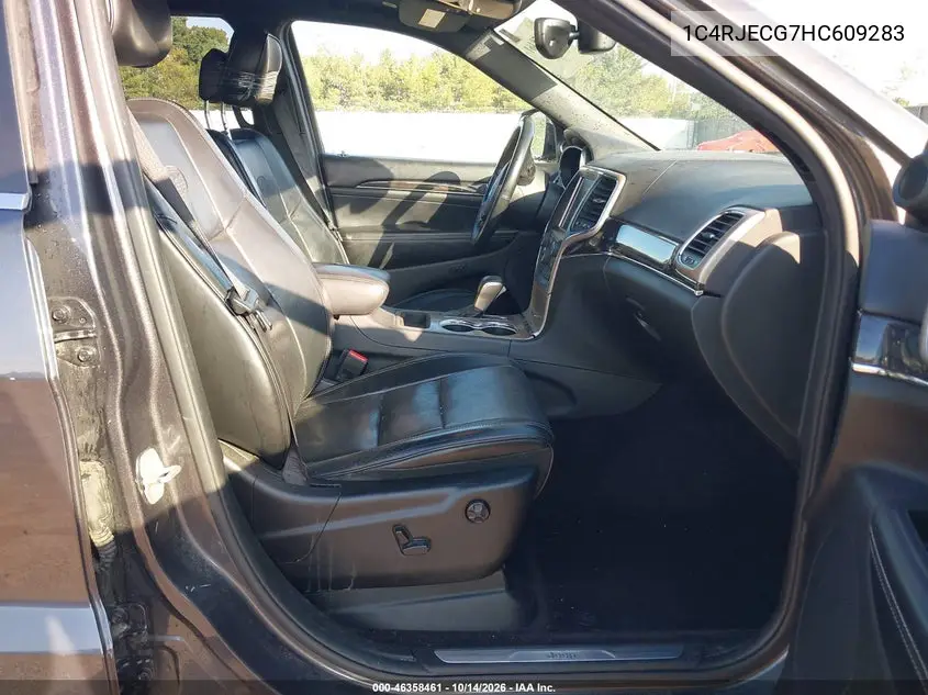 2017 JEEP GRAND CHEROKEE VIN 1C4RJECG7HC609283 — фото 5