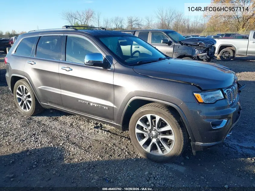 JEEP GRAND CHEROKEE 2017, VIN 1C4RJFCG6HC957114