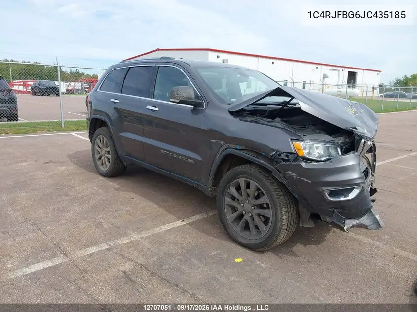 JEEP GRAND CHEROKEE 2018, VIN 1C4RJFBG6JC435185