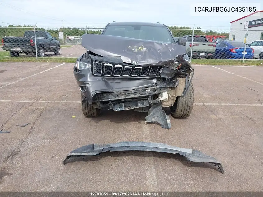 2018 JEEP GRAND CHEROKEE VIN 1C4RJFBG6JC435185 — фото 12