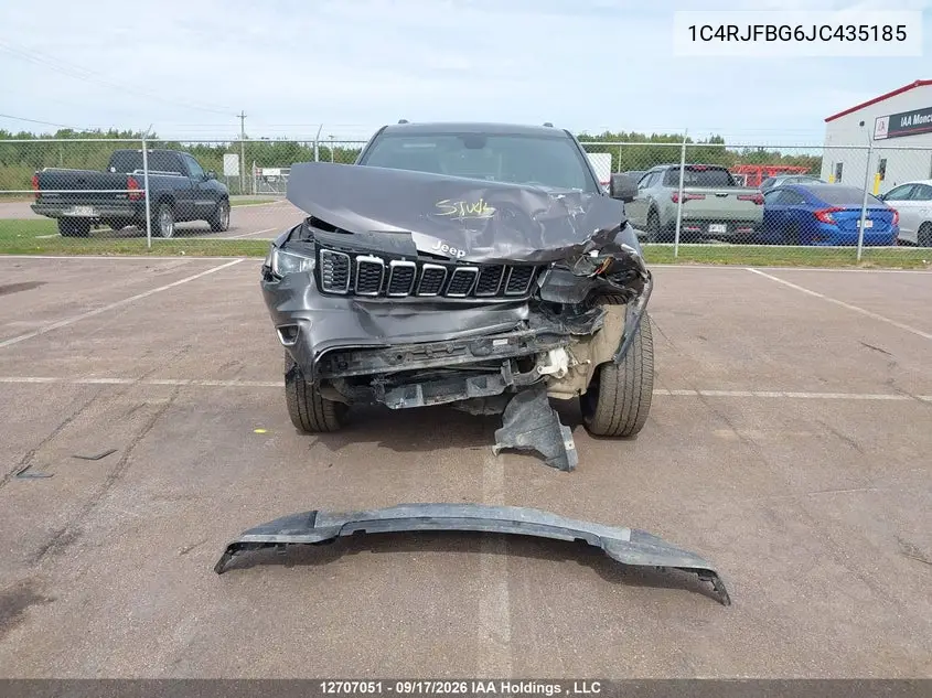 2018 JEEP GRAND CHEROKEE VIN 1C4RJFBG6JC435185 — фото 6
