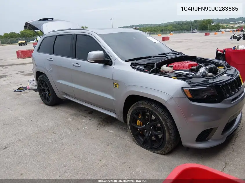 JEEP GRAND CHEROKEE 2018, VIN 1C4RJFN90JC283885