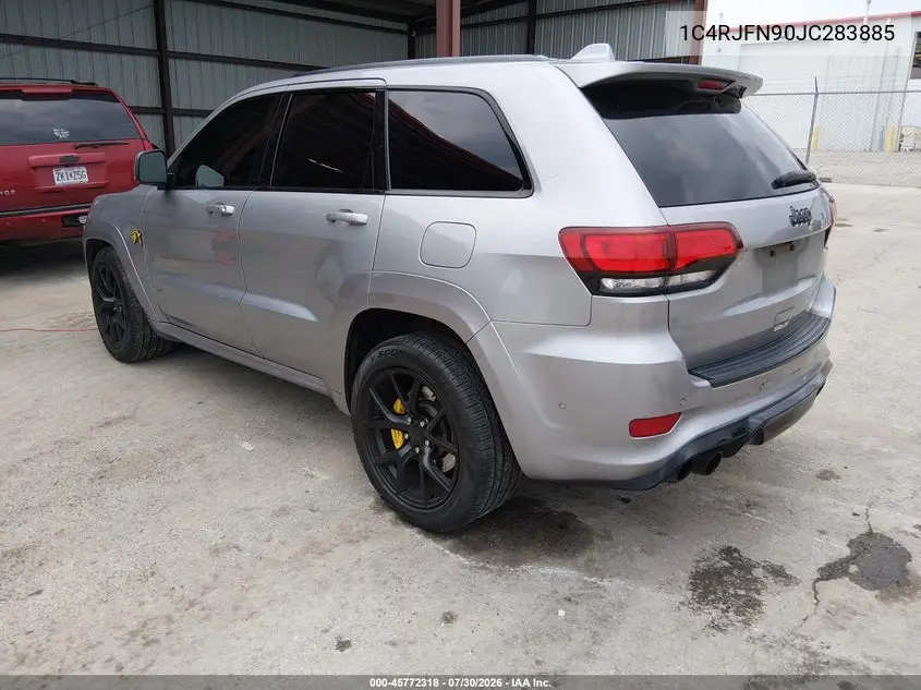 2018 JEEP GRAND CHEROKEE VIN 1C4RJFN90JC283885 — фото 3