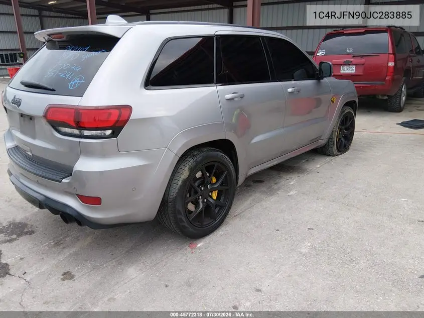 2018 JEEP GRAND CHEROKEE VIN 1C4RJFN90JC283885 — фото 4