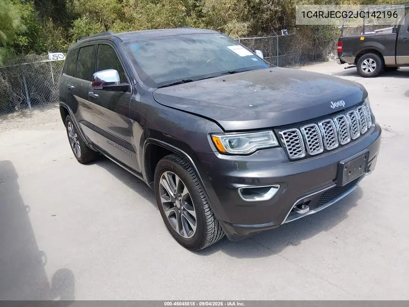 JEEP GRAND CHEROKEE 2018, VIN 1C4RJECG2JC142196