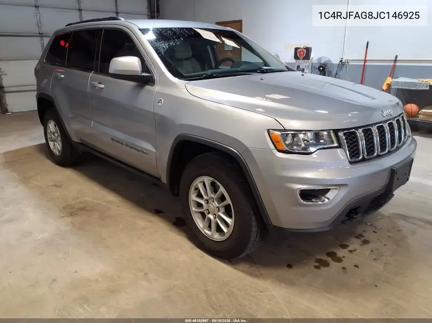 JEEP GRAND CHEROKEE 2018, VIN 1C4RJFAG8JC146925