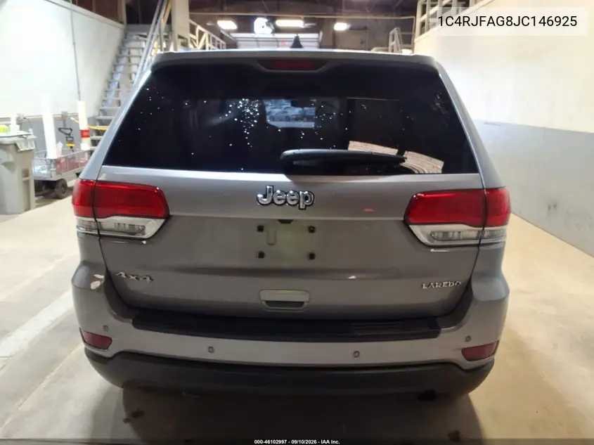 2018 JEEP GRAND CHEROKEE VIN 1C4RJFAG8JC146925 — фото 18