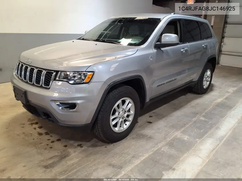 2018 JEEP GRAND CHEROKEE VIN 1C4RJFAG8JC146925 — фото 2