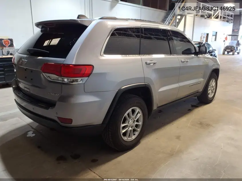2018 JEEP GRAND CHEROKEE VIN 1C4RJFAG8JC146925 — фото 4
