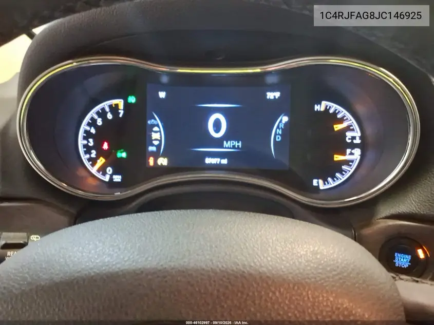2018 JEEP GRAND CHEROKEE VIN 1C4RJFAG8JC146925 — фото 7