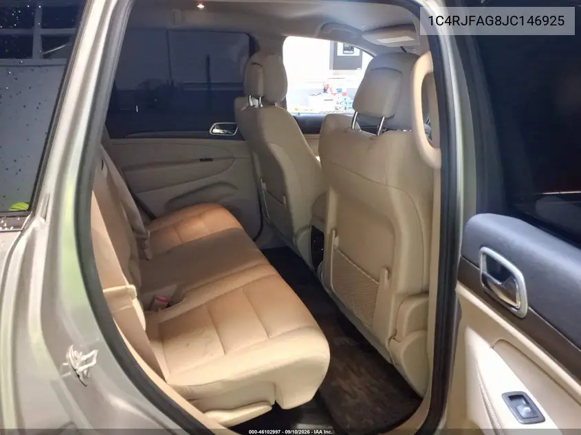 2018 JEEP GRAND CHEROKEE VIN 1C4RJFAG8JC146925 — фото 8