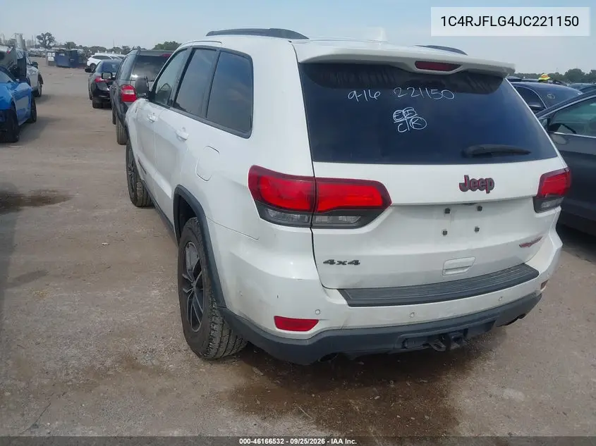 2018 JEEP GRAND CHEROKEE VIN 1C4RJFLG4JC221150 — фото 3