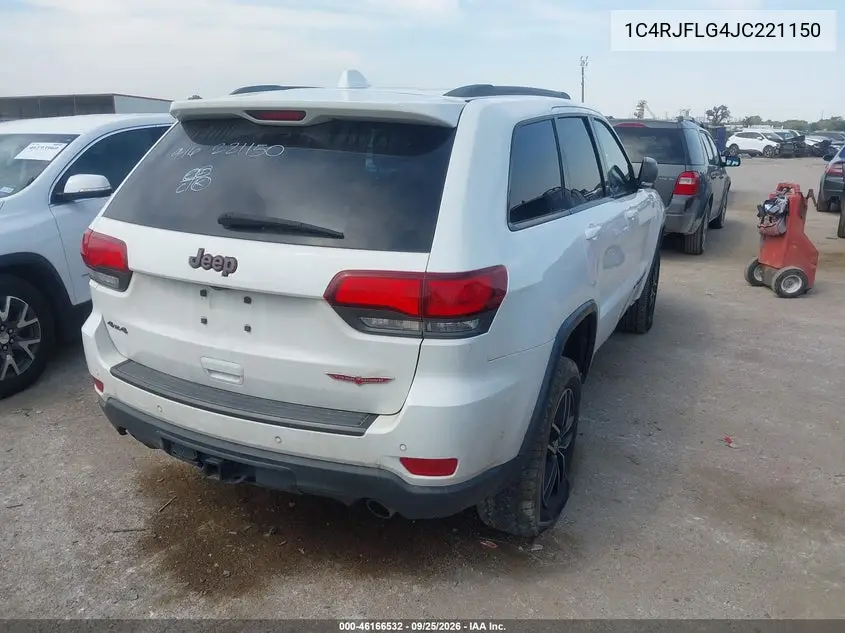 2018 JEEP GRAND CHEROKEE VIN 1C4RJFLG4JC221150 — фото 4