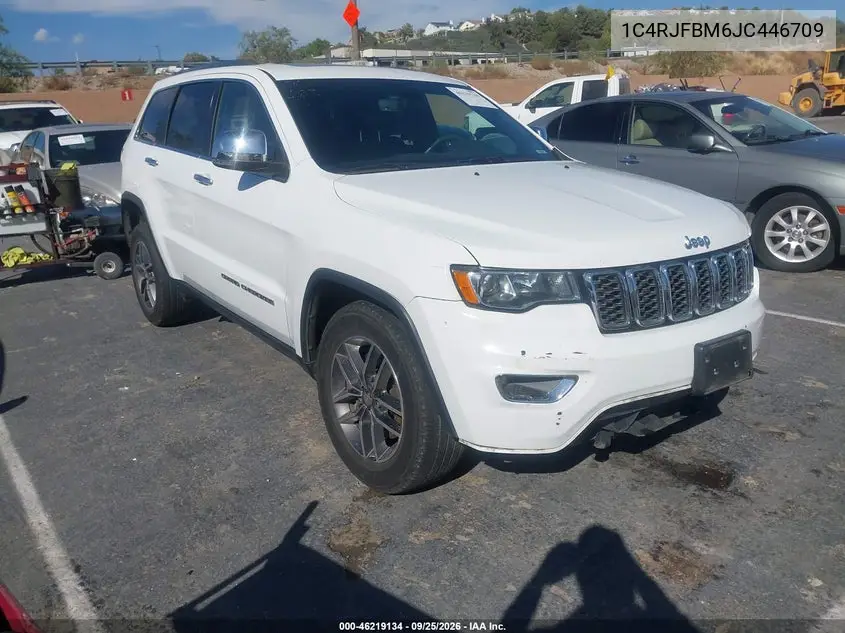 JEEP GRAND CHEROKEE 2018, VIN 1C4RJFBM6JC446709