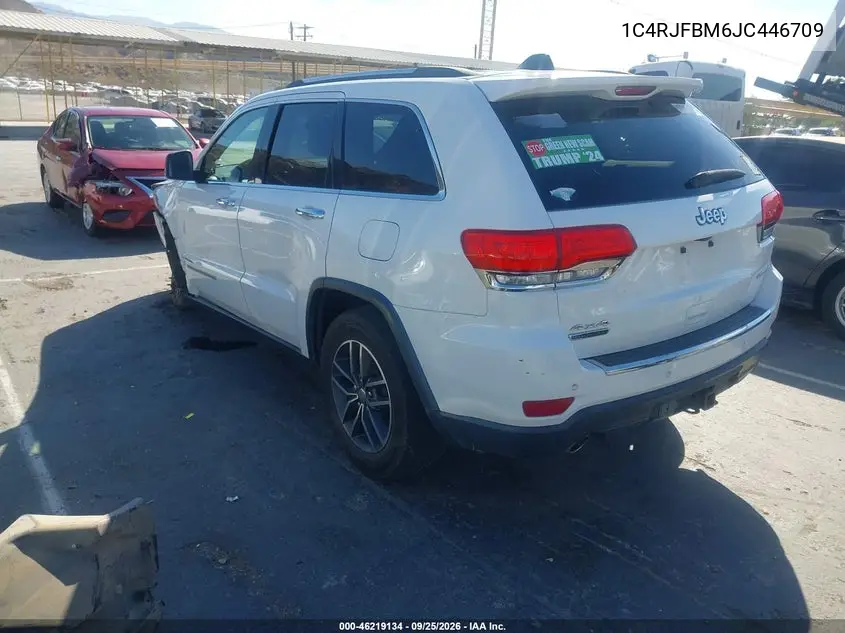 2018 JEEP GRAND CHEROKEE VIN 1C4RJFBM6JC446709 — фото 3