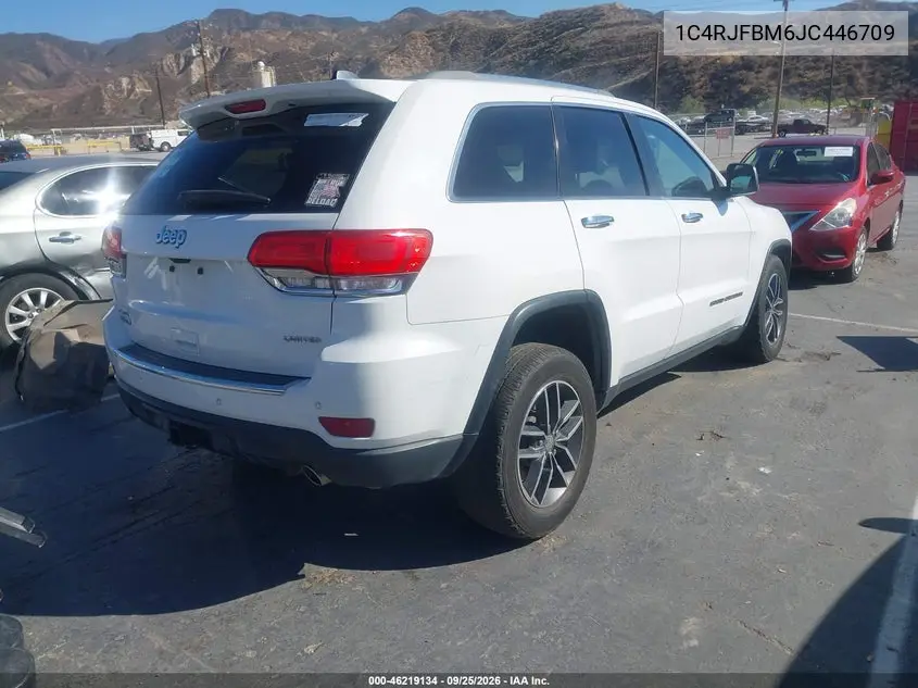 2018 JEEP GRAND CHEROKEE VIN 1C4RJFBM6JC446709 — фото 4