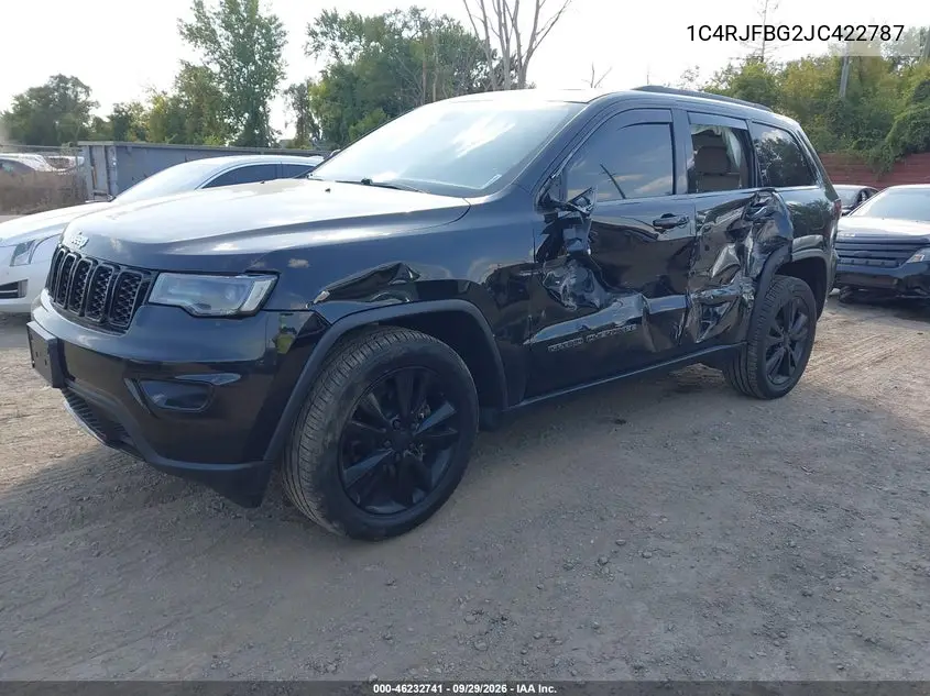 2018 JEEP GRAND CHEROKEE VIN 1C4RJFBG2JC422787 — фото 2