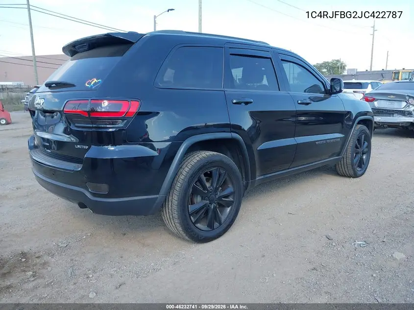 2018 JEEP GRAND CHEROKEE VIN 1C4RJFBG2JC422787 — фото 4