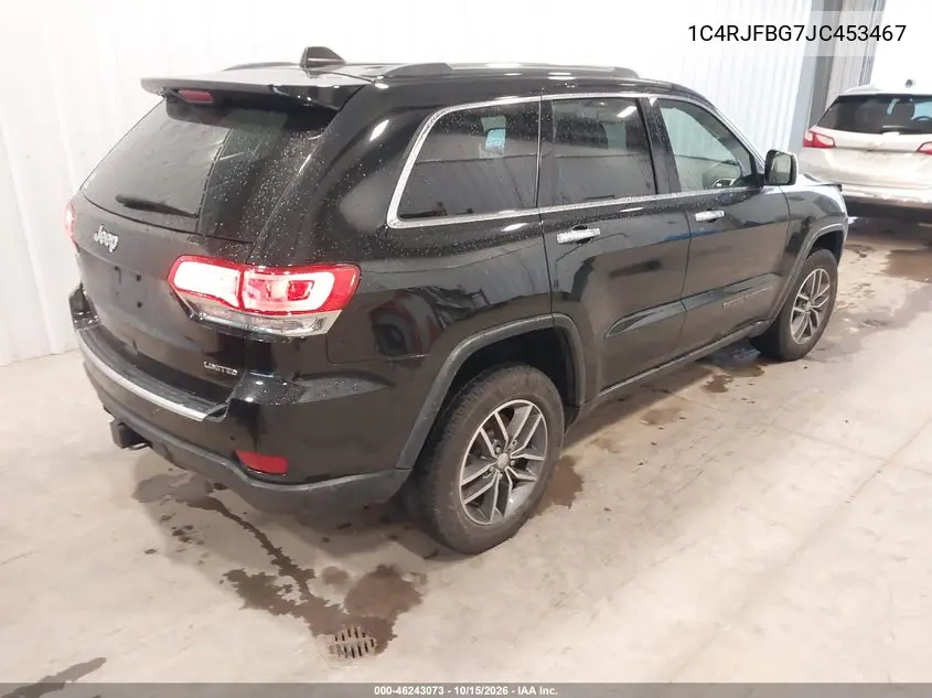 2018 JEEP GRAND CHEROKEE VIN 1C4RJFBG7JC453467 — фото 4