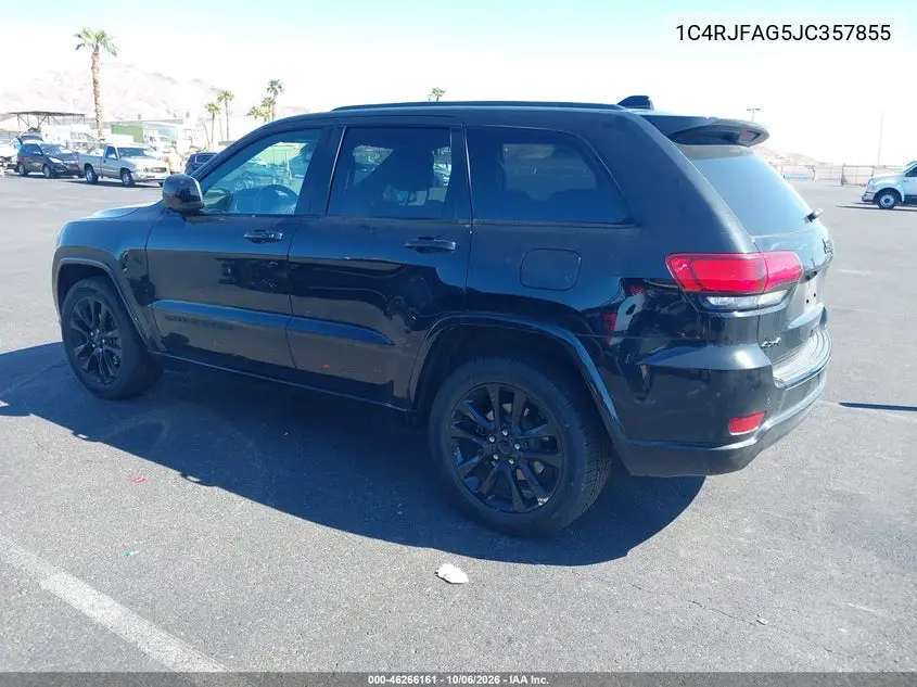 2018 JEEP GRAND CHEROKEE VIN 1C4RJFAG5JC357855 — фото 3