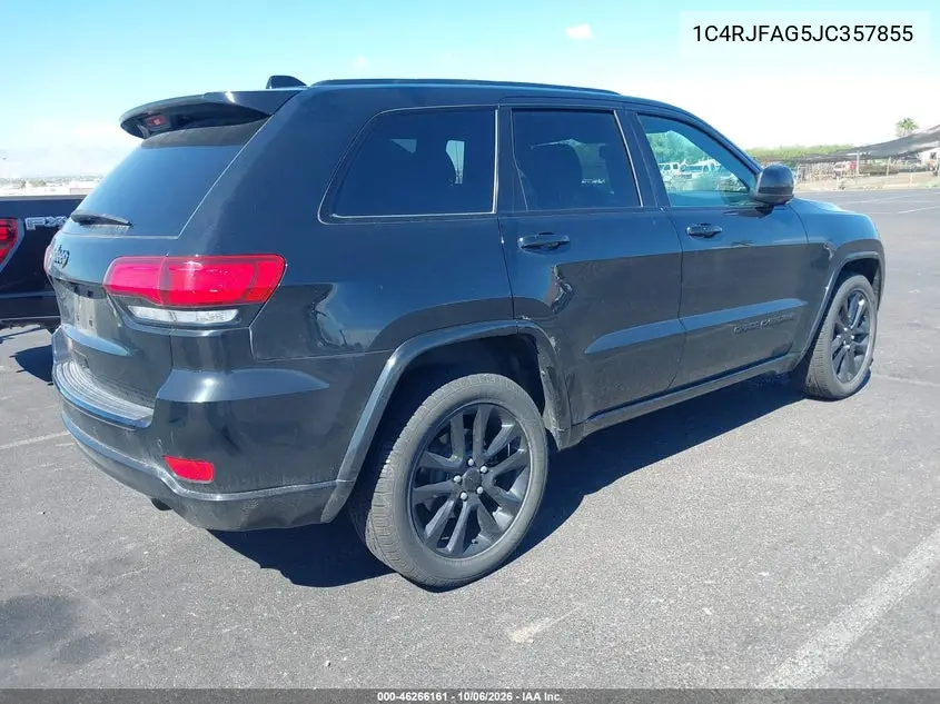 2018 JEEP GRAND CHEROKEE VIN 1C4RJFAG5JC357855 — фото 4