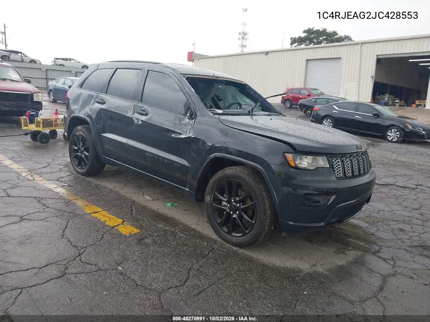 JEEP GRAND CHEROKEE 2018, VIN 1C4RJEAG2JC428553