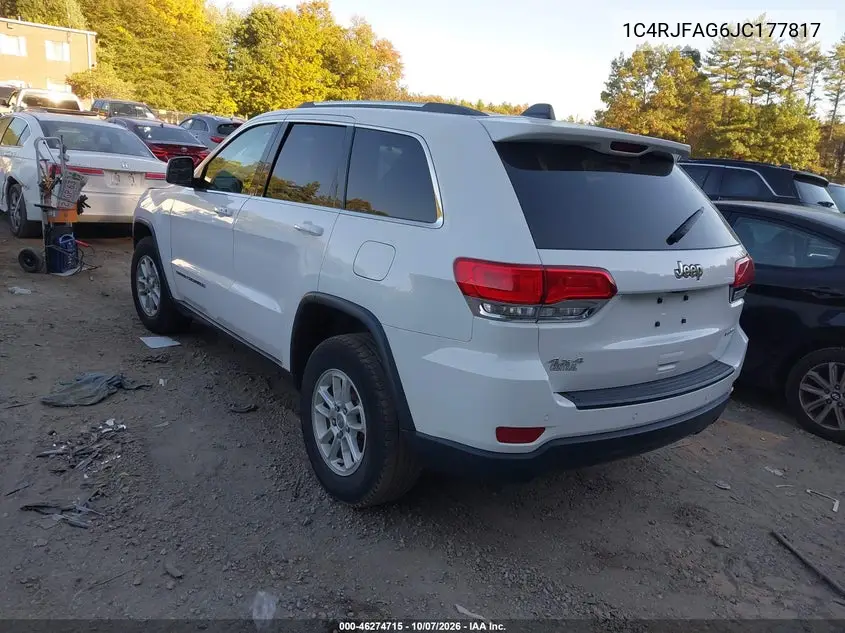 2018 JEEP GRAND CHEROKEE VIN 1C4RJFAG6JC177817 — фото 3
