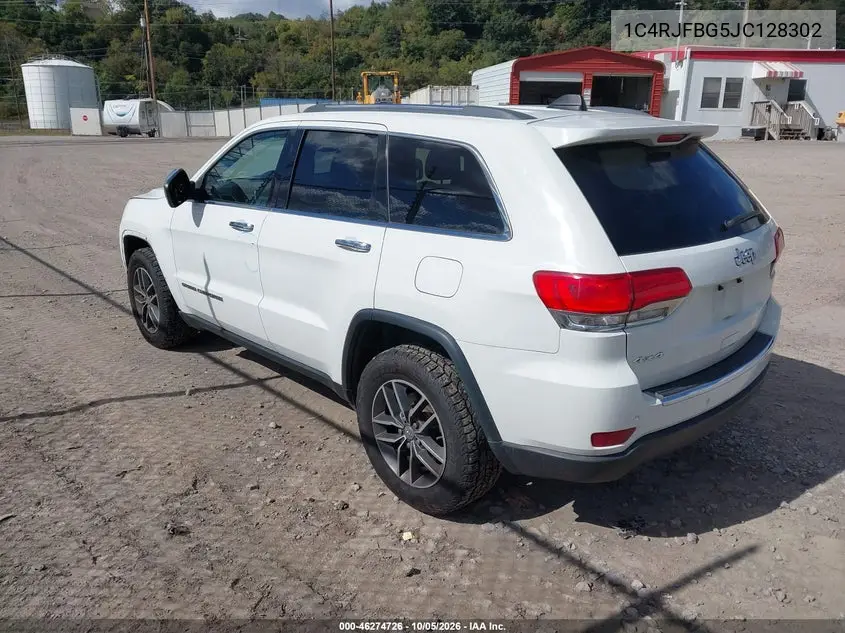 2018 JEEP GRAND CHEROKEE VIN 1C4RJFBG5JC128302 — фото 3