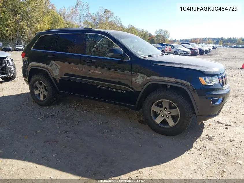 JEEP GRAND CHEROKEE 2018, VIN 1C4RJFAGKJC484729