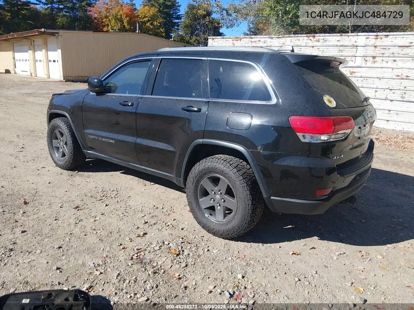 2018 JEEP GRAND CHEROKEE VIN 1C4RJFAGKJC484729 — фото 3