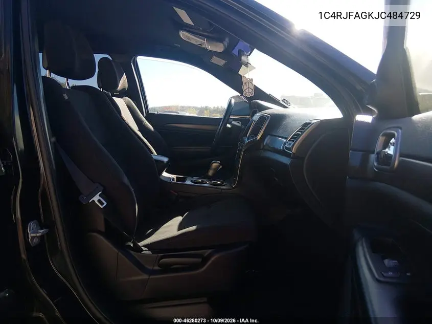 2018 JEEP GRAND CHEROKEE VIN 1C4RJFAGKJC484729 — фото 5