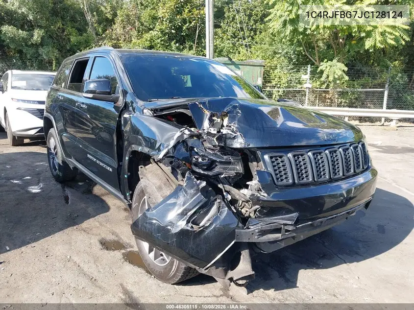 JEEP GRAND CHEROKEE 2018, VIN 1C4RJFBG7JC128124