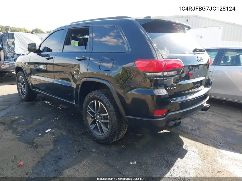 2018 JEEP GRAND CHEROKEE VIN 1C4RJFBG7JC128124 — фото 3