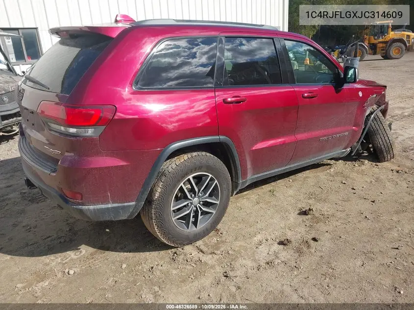 2018 JEEP GRAND CHEROKEE VIN 1C4RJFLGXJC314609 — фото 4